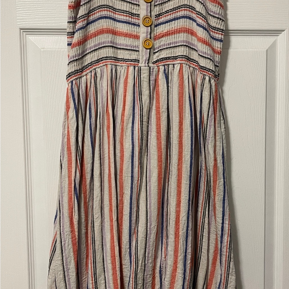 Striped Multicolor Sun Dress